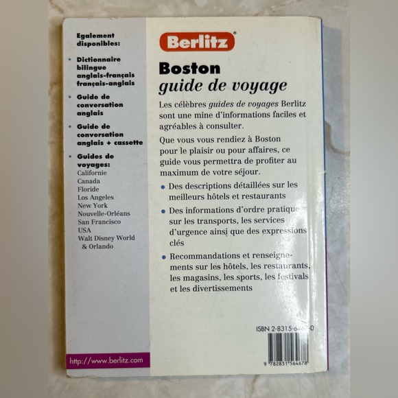 Boston map guides (French) - Picture 3 of 5